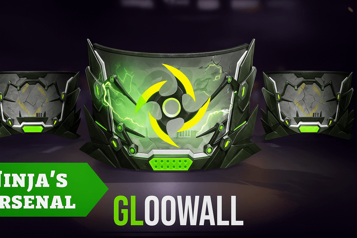 Ninja's Arsenal Gloowall