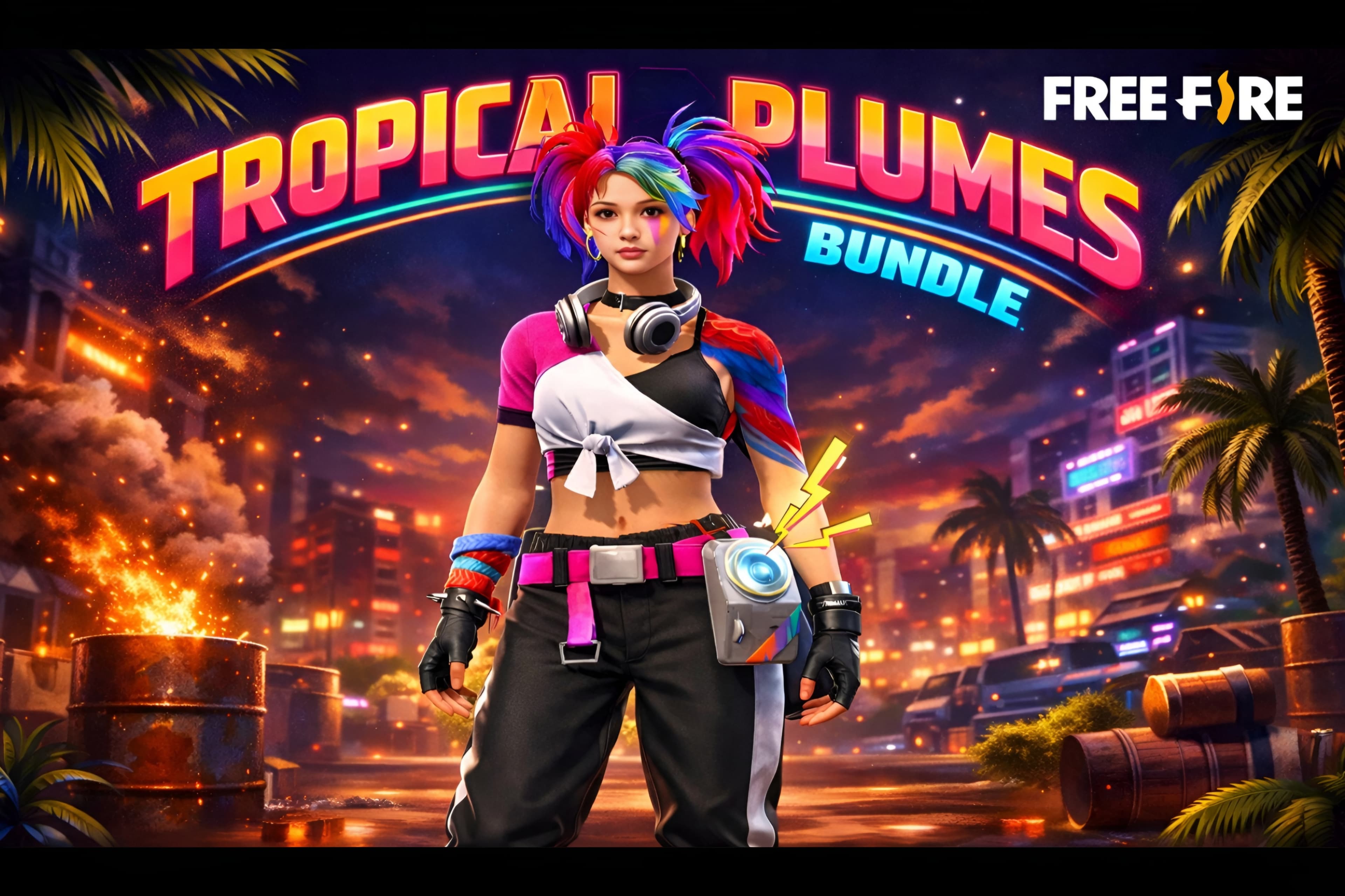 Tropical Plumes Bundle